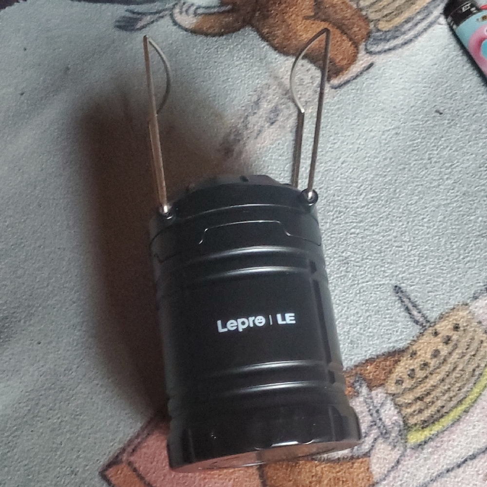 Lepre LE Black Portable Lantern